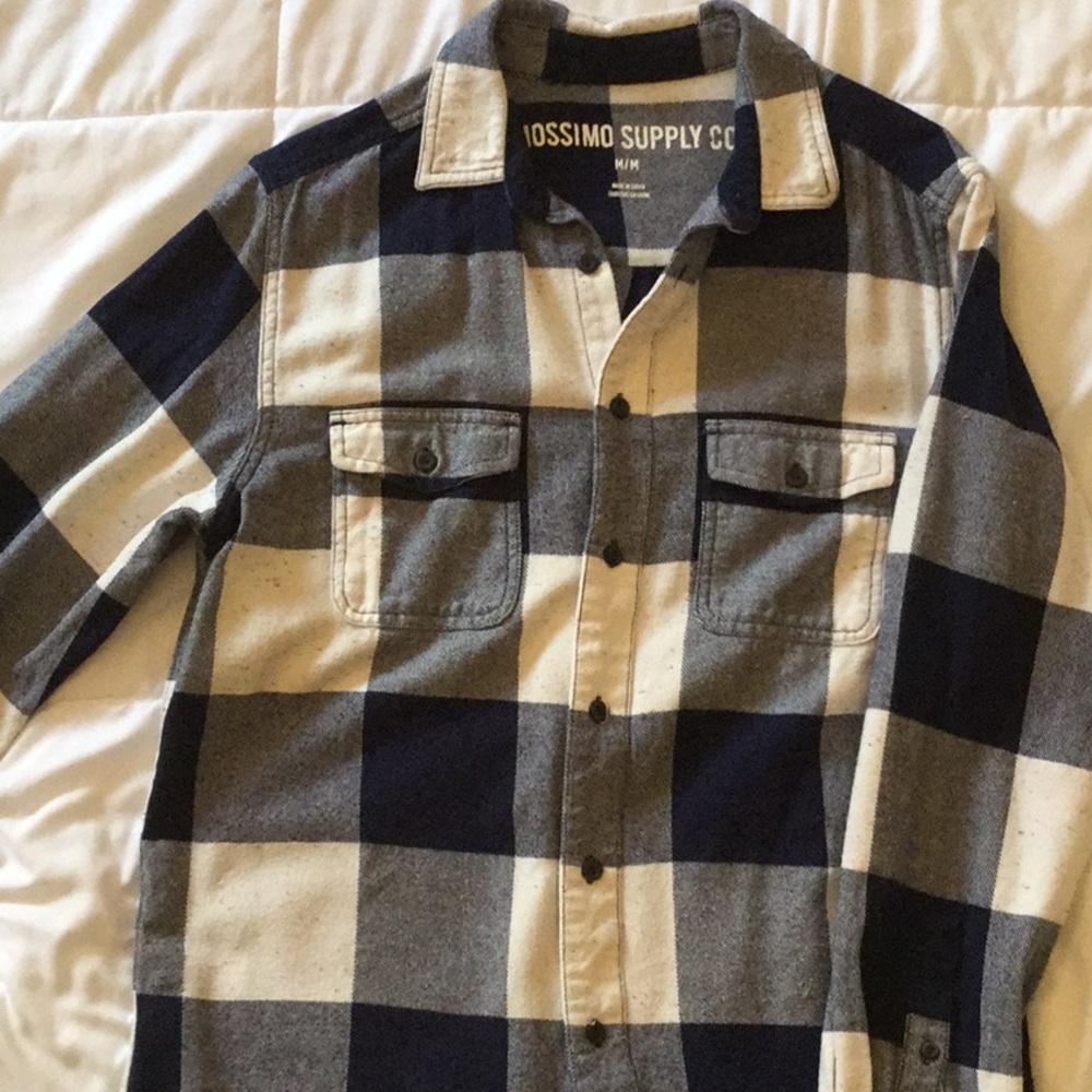Mossimo flannel button down